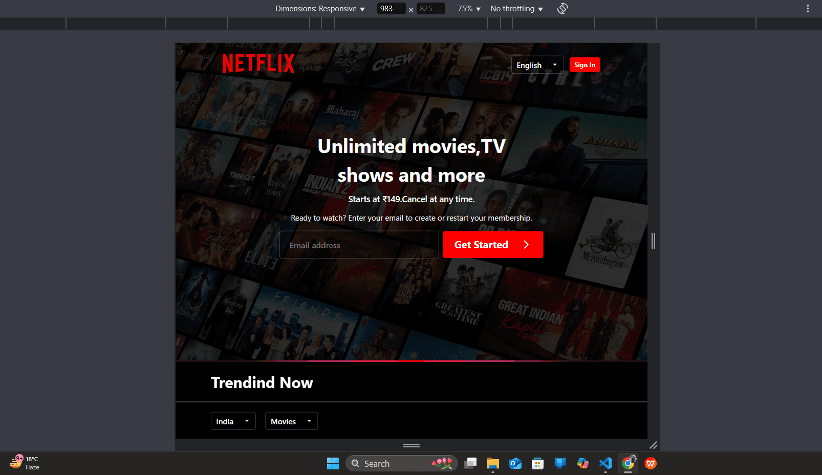 Netflix Screenshot 3